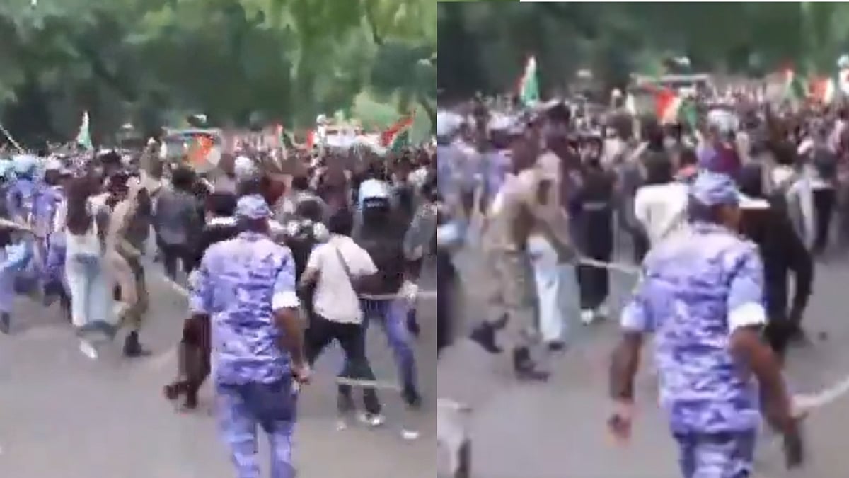 'No Such Incident': Delhi Police Denies Use Of Violence On CJP Supporters At Jantar Mantar Amid Videos Of Crackdown - VIDEO 