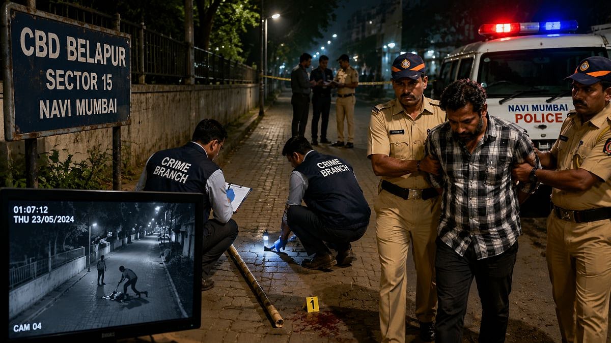 Navi Mumbai Crime Branch Solves Blind Murder Case In 24 Hours; Scrap Dealer Arrested For Allegedly Killing Colleague In CBD Belapur