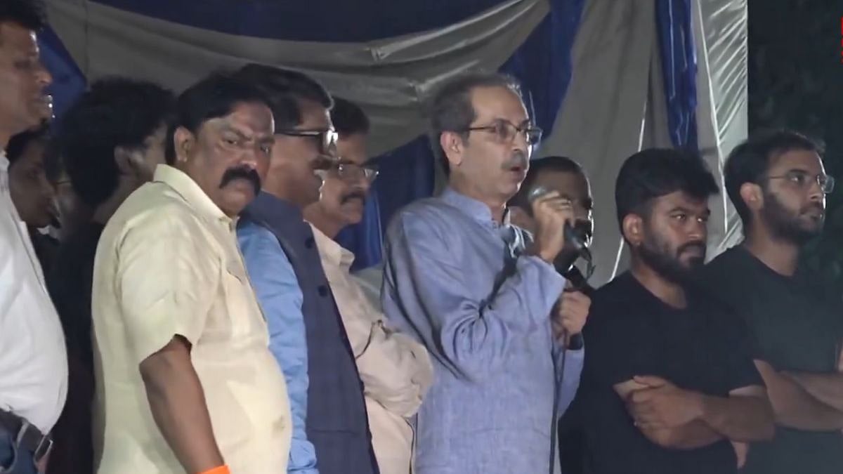 Shiv Sena-UBT Chief Uddhav Thackeray Backs NEET-UG Protestors At Jantar Mantar, Slams Centre Over Police Action | Video