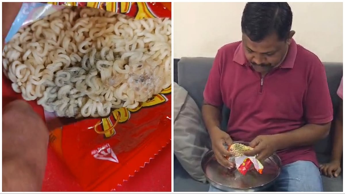 'Foul Smell, Fungus & Insects': Pune Man Flags Alleged Contamination In YiPPee! Noodles | WATCH 