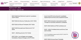 Karnataka DCET 2026 Round 1 option entry begins; mock allotment set for July 24