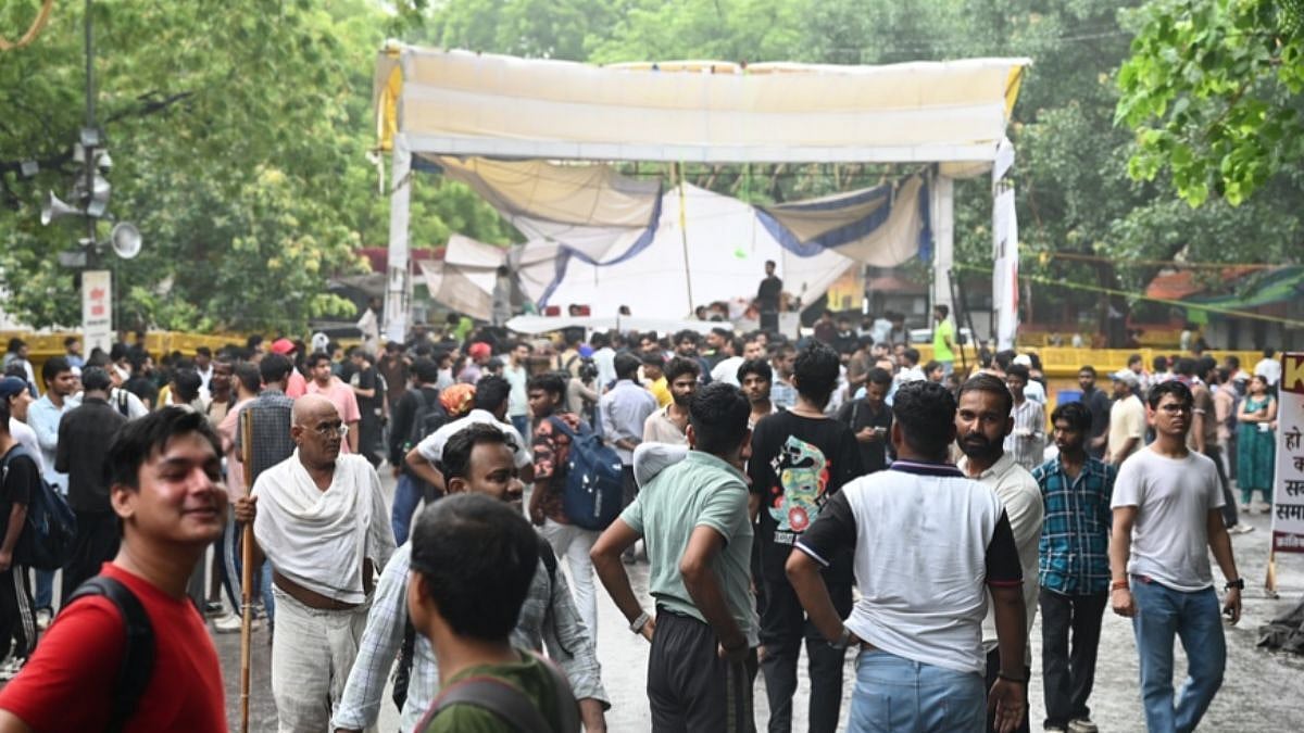 Protesters March to Parliament Over NEET-UG Paper Leak