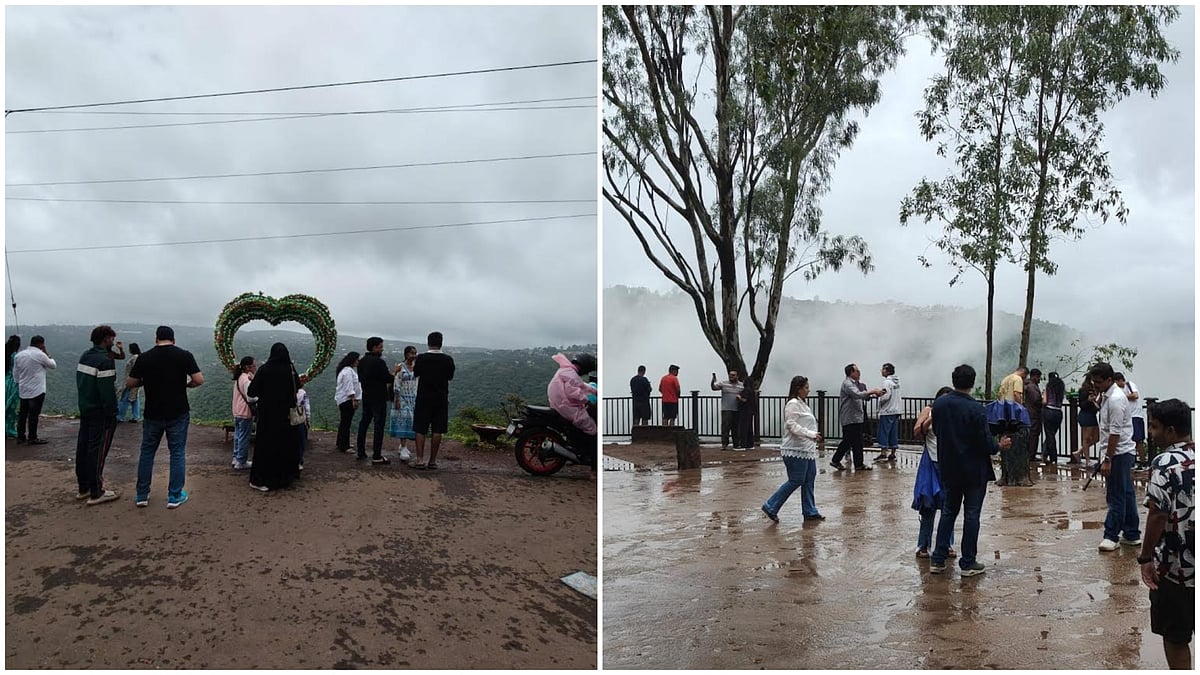 Mahabaleshwar–Panchgani Witness Monsoon Tourism Boom As Visitors Flock To Misty Hills And Waterfalls