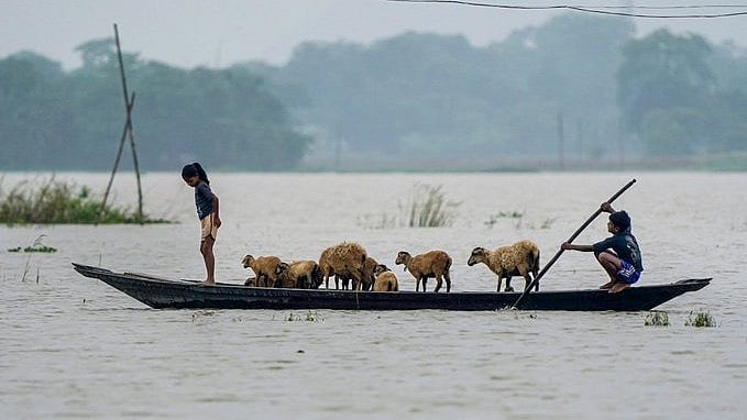 Water Levels 'Unseen In Half A Century': Assam Floods Claim 11 Lives, Over 12,000 Shifted To Relief Camps