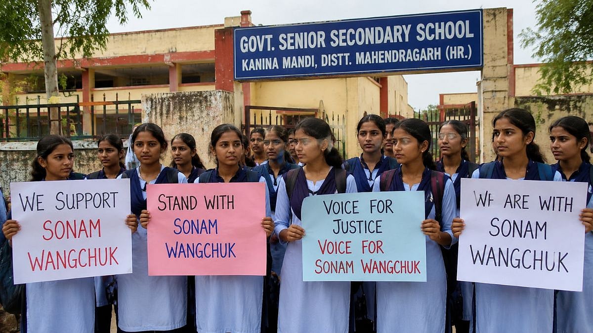 Haryana Govt Suspends School Principal After Students' Sonam Wangchuk Protest, Inquiry Finds No Staff Role