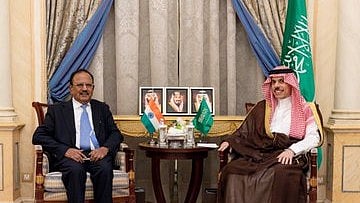 NSA Ajit Doval Meets Saudi FM, Discusses Energy Security and Maritime Corridors