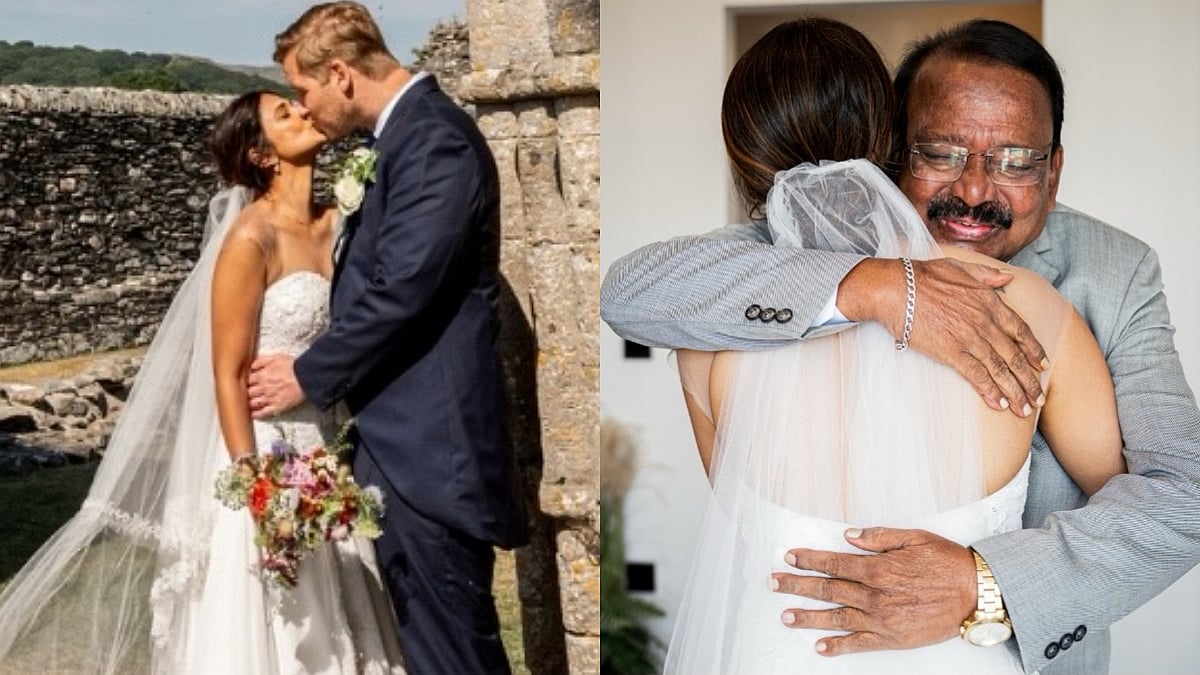 Jennifer Winget Kisses Husband William Ishmael, Shares Emotional Moments With Father From Dreamy White Wedding In UK