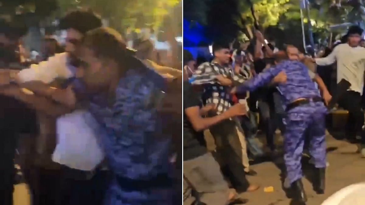 Delhi Police Register FIR After Viral Video Shows RAF Jawan Allegedly Chased And Assaulted During CJP's Parliament March