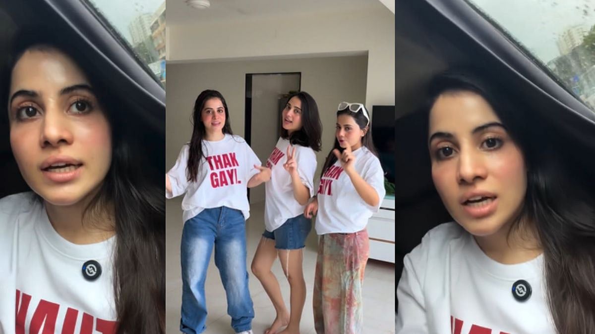 'Students Apne Haq Ke Liye Lade Bhi Nahi?': Uorfi Javed Claims She Nearly Escaped Being Detained At NEET Paper Leak Protest In Mumbai- VIDEO