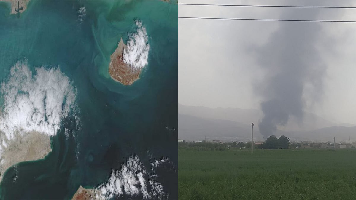US Reportedly Strikes Iran's Larak Island In Fresh Escalation Over Strait Of Hormuz Tensions