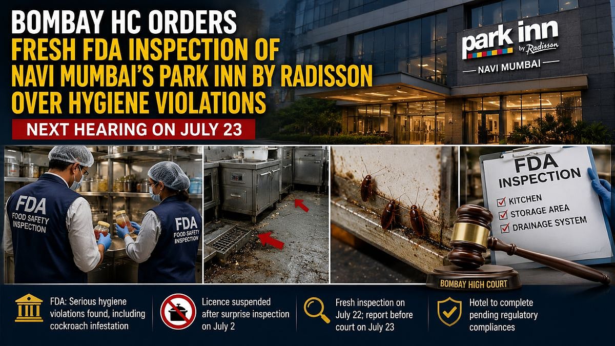 Bombay HC Orders Fresh FDA Inspection Of Navi Mumbai's Park Inn By Radisson Over Hygiene Violations