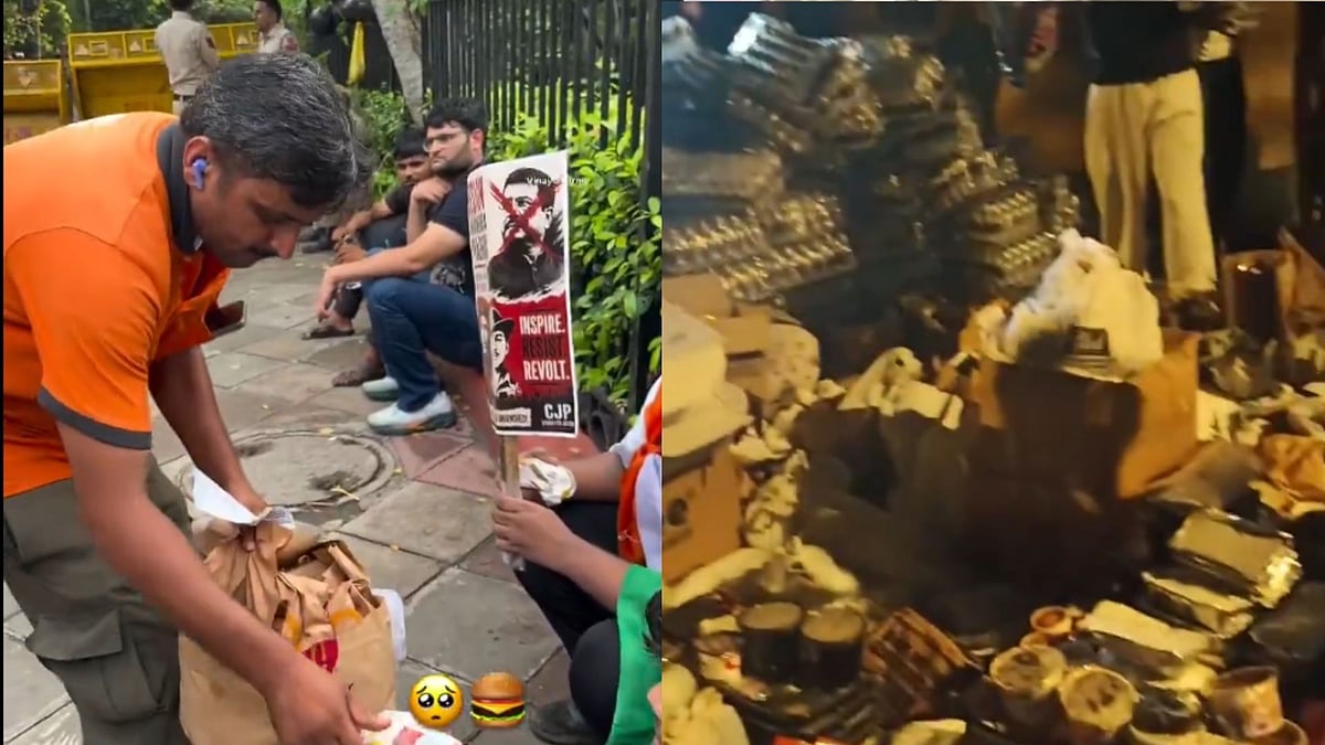 'Don't Send More': Food Donations Flood Jantar Mantar As CJP Urges Supporters To Stop Sending Meals