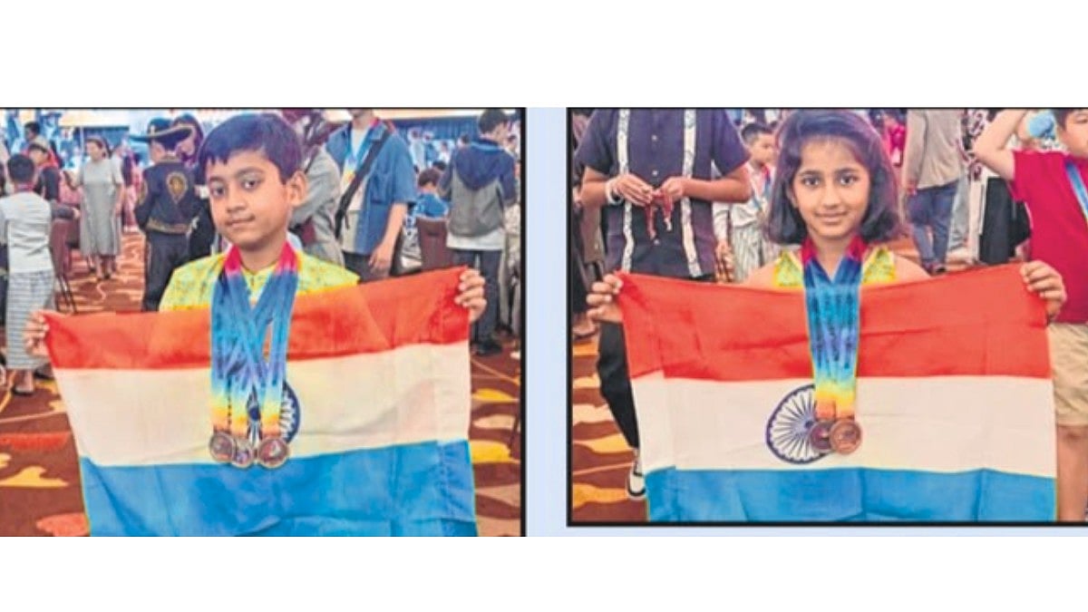 Sibling Duo Excels At Global Maths Olympiad
