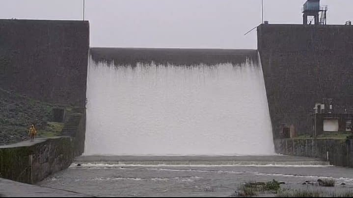 Nashik: Bhavli Dam Reaches Full Capacity As Active Monsoon Triggers Yellow Alert