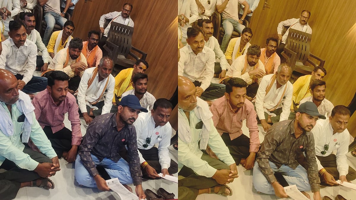 Hingoli Farmers Protest At MSEDCL Office Over Load-Shedding