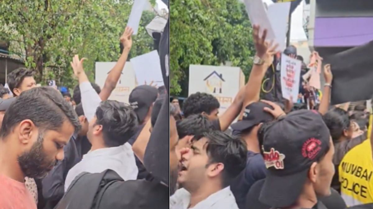 Mumbai: Hundreds Of Protestors Hit Streets In Chembur, Demanding Resignation Of PM Modi & Dharmendra Pradhan - VIDEO