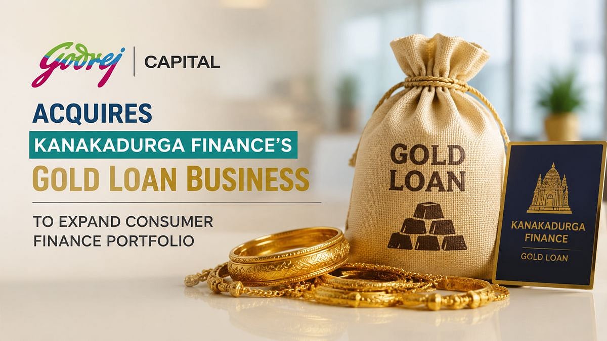 Godrej Capital Acquires Kanakadurga Finance's Gold Loan Business To Expand Consumer Finance Portfolio