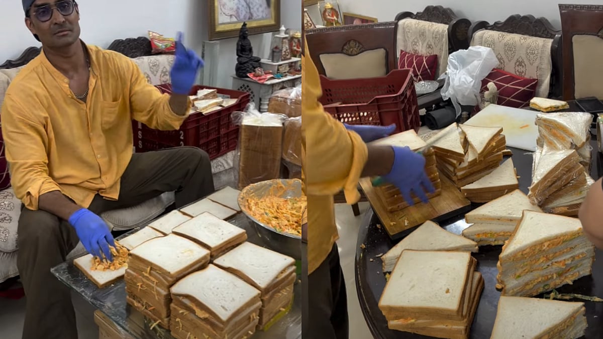 'No Student Should Protest Hungry': Delhi Chef Makes Homemade Sandwiches For Protesters At Jantar Mantar; Heartwarming Gesture Wins Hearts