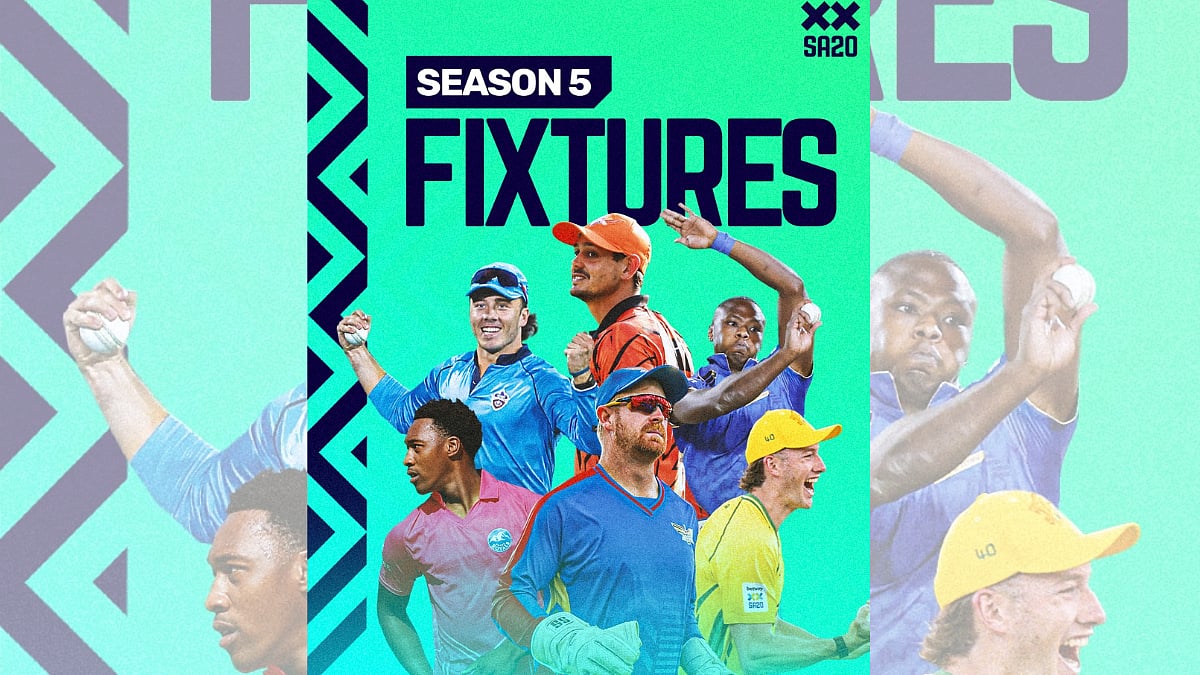 SA20 2027 Fixtures Announced As Defending Champions Sunrisers Face Ganguly's Pretoria Capitals In Opener