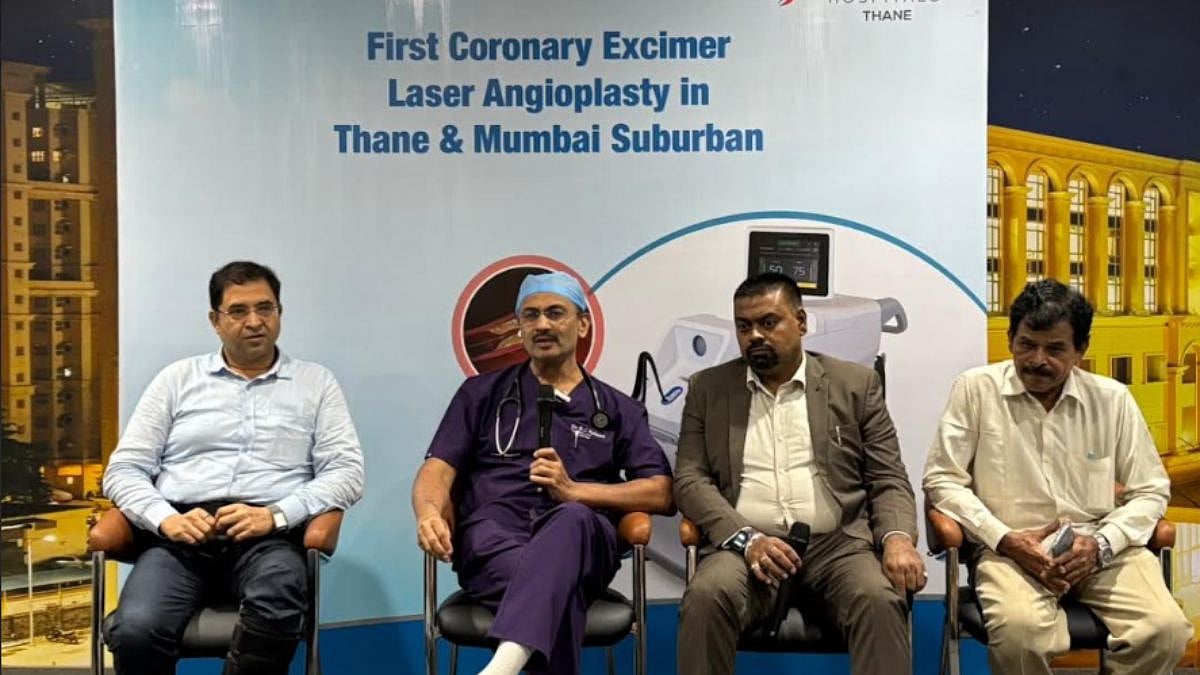 Mumbai Witness First Coronary Laser Angioplasty As 52-Year-Old Patient's Blocked 15-Year-Old Heart Stent Successfully Treated