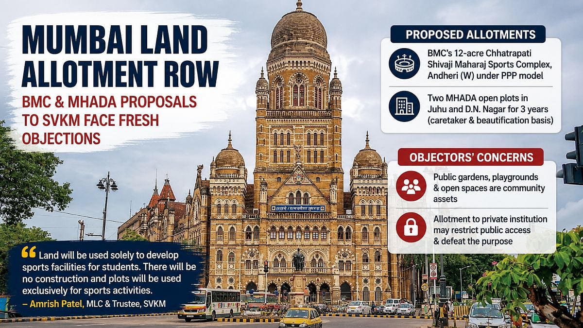 Mumbai: Proposed BMC And MHADA Land Allotments To Shri Vile Parle Kelavani Mandal Face Fresh Objections