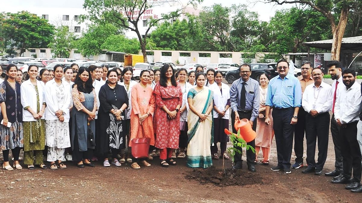 Nashik: MVP Institutions Plant Over 2,000 Saplings To Mark CM Devendra Fadnavis' Birthday