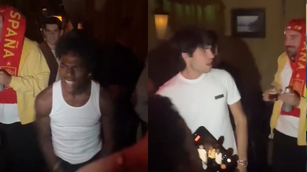 IShowSpeed & Carlos Alcaraz Dance To Michael Jackson's Song At Justin Bieber's FIFA World Cup Afterparty | Video