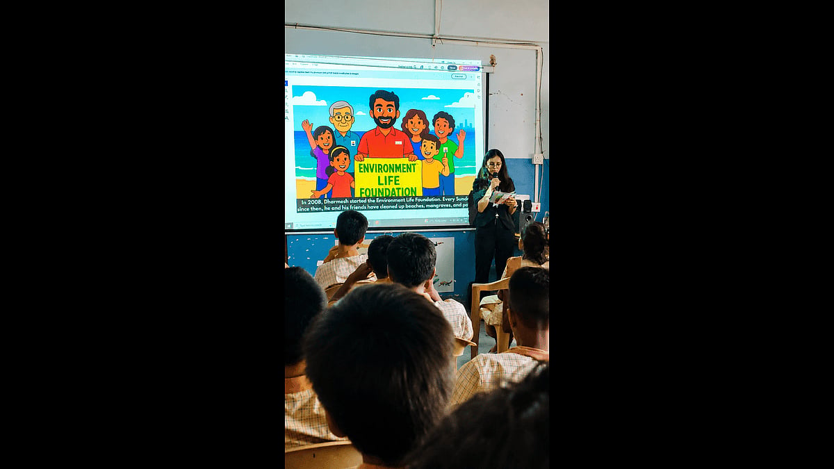Author Pooja Patel reads stories inspired by real-life changemakers featured in The Free Press Journal's Angels of Mumbai initiative