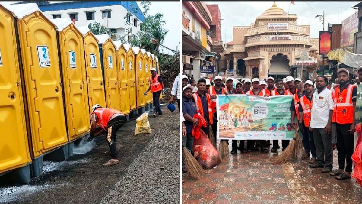 NMMC's 30-Member Special Sanitation Team Conducts Intensive Cleanliness Drive In Pandharpur During Ashadhi Wari