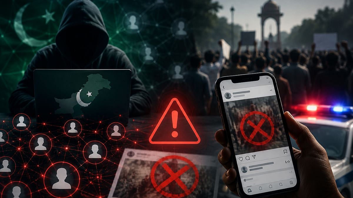 Delhi Police Identifies Over 480 Pakistan-Based Social Media Handles For Allegedly Spreading Misinformation During CJP Protest | Video