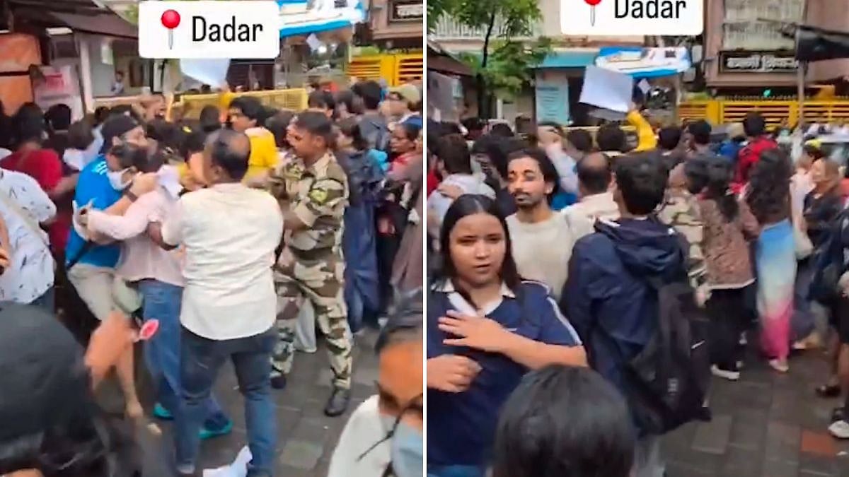 Mumbai Police Faces Fresh Controversy Over Viral Video Of Officer Allegedly Mishandling Woman...