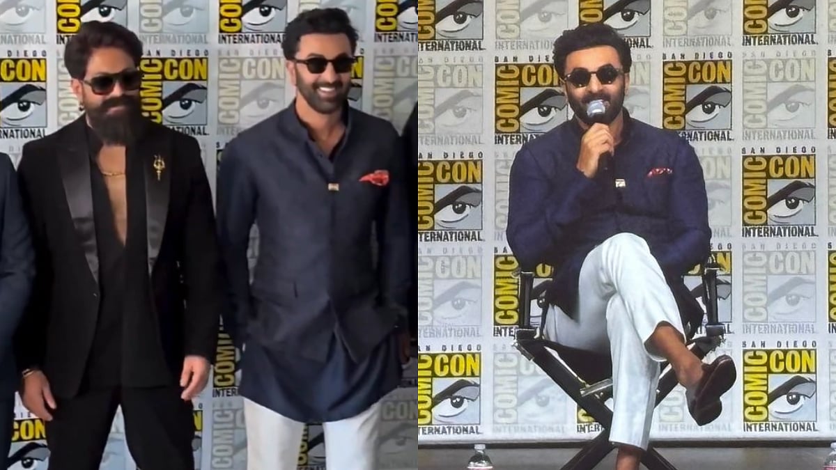 Ranbir Kapoor Dons 'Tiranga' While Yash Flaunts 'Trishul' Brooch; Ramayana: Part 1 Cast Steals Spotlight At  San Diego Comic Con 