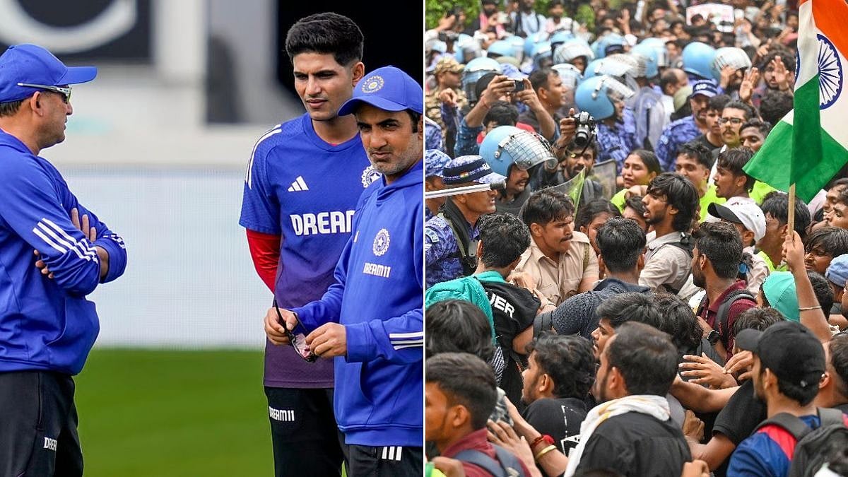 'Dharmendra Pradhan Ke Saath...': Cockroach Janta Party Stir Takes Cricket Turn As Fans Demand Gambhir, Agarkar Resignations