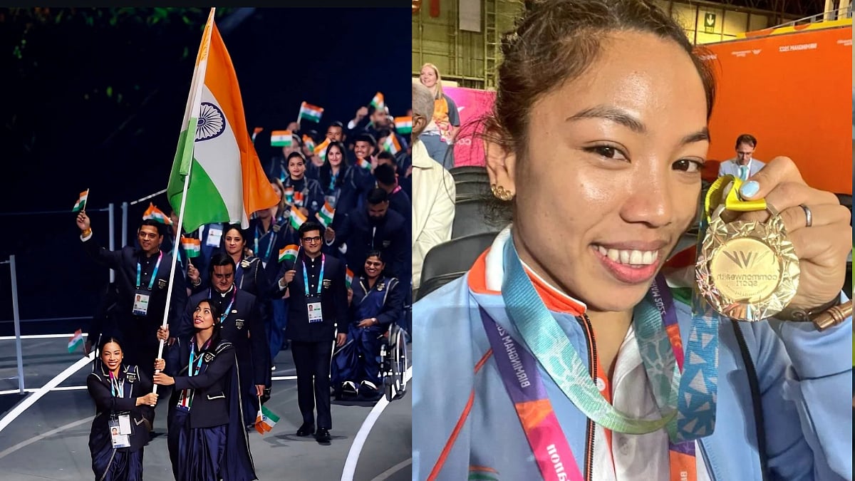 'What A Proud Moment...': Mirabai Chanu Expresses Gratitude After Leading Indian Contingent During CWG Opening Ceremony In Glasgow