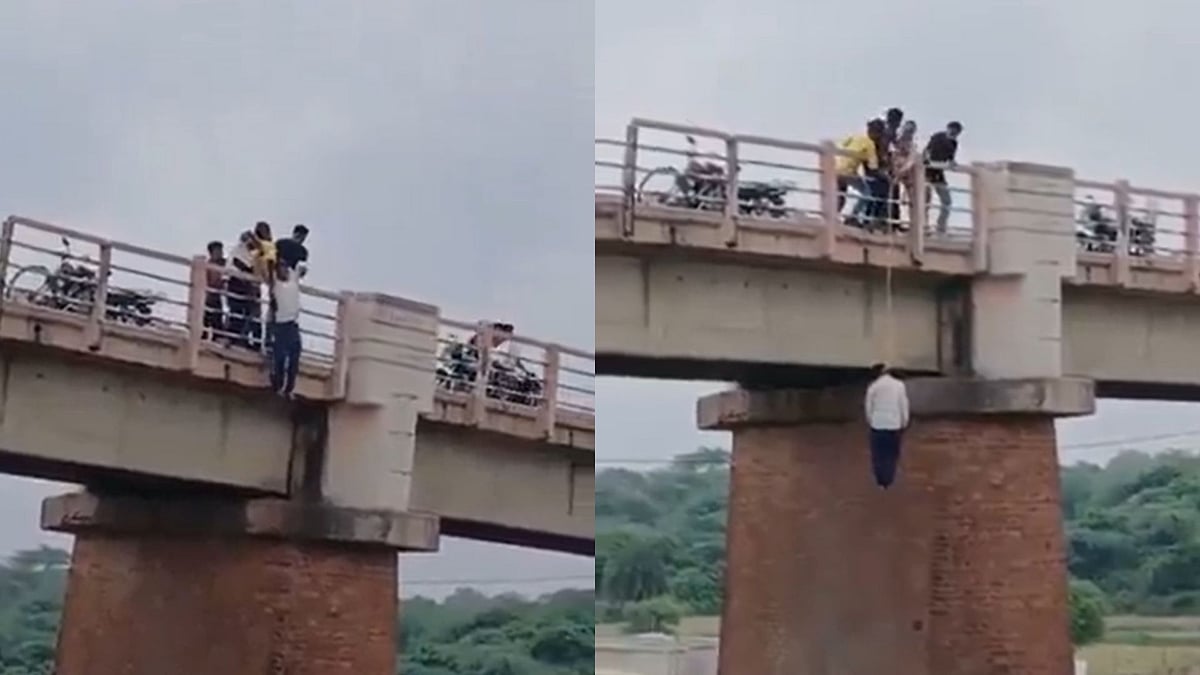'I'm Dying Because Of Them': 24-Year-Old Attempts Suicide On Agra's Arnauta Bridge, Rescued; Note Blames In-Laws - VIDEO