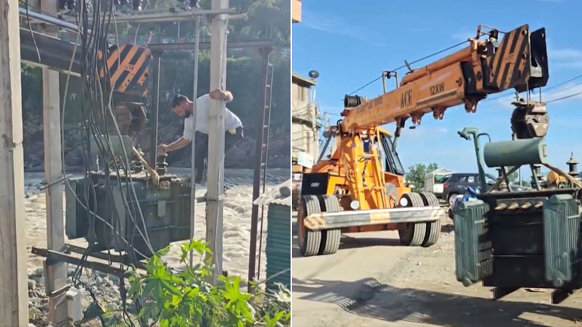 J&K Monsoon Fury: Flash Floods Cripple Rajouri Power Grid As 15 Transformers Swept Away, 200 Damaged; Restoration Underway | Video