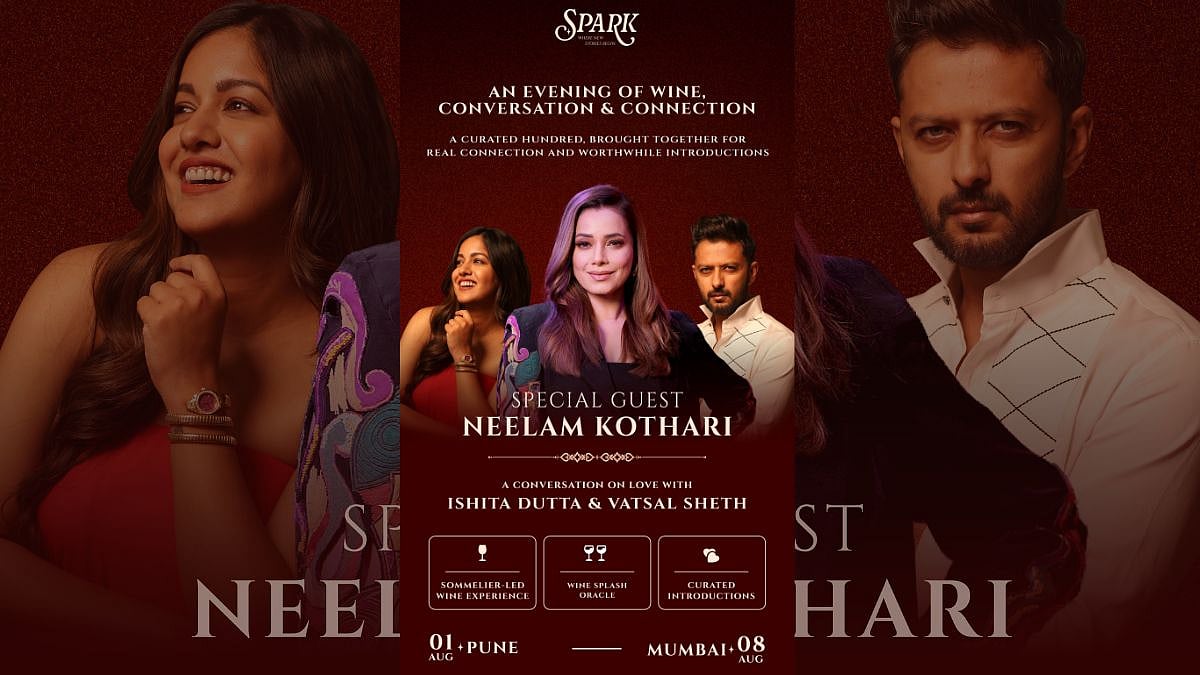 Neelam Kothari, Vatsal Sheth And Ishita Dutta Set For SPARK’s Pune And Mumbai Singles Evenings