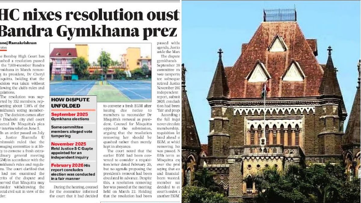 Bombay HC Restores Bandra Gymkhana President Dr Cheryl Misquitta; Catholic Community Welcomes Verdict, Urges End To Infighting