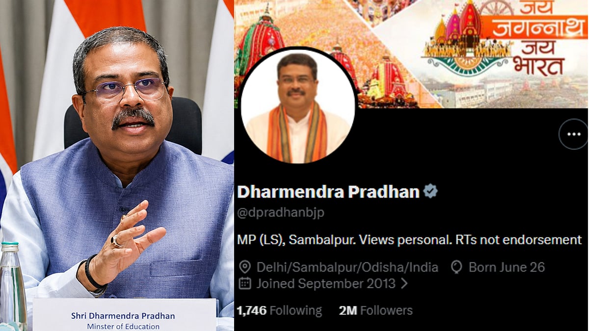 ‘MP (LS), Sambalpur’: Dharmendra Pradhan Updates X Bio After Resigning As Union Education Minister