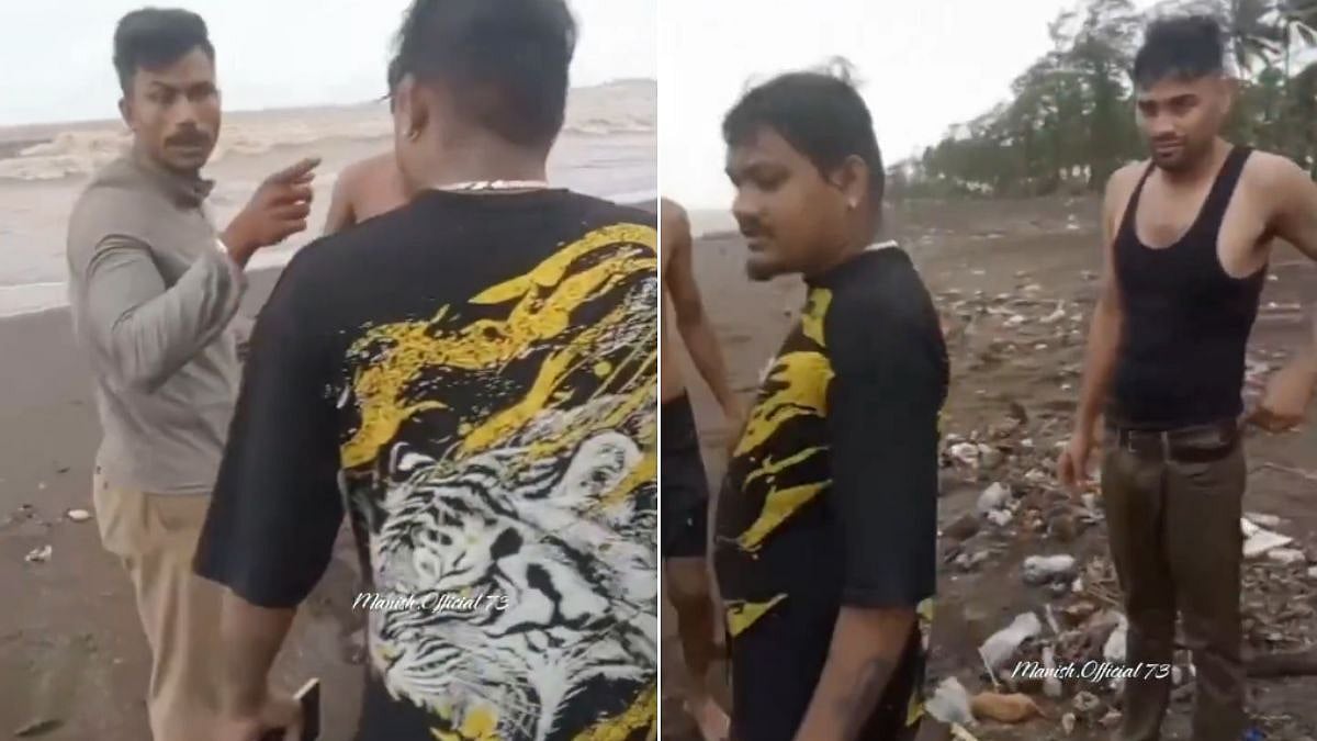 Virar: Drunk Tourists Create Ruckus At Arnala Beach, Manhandle Police Personnel | Video