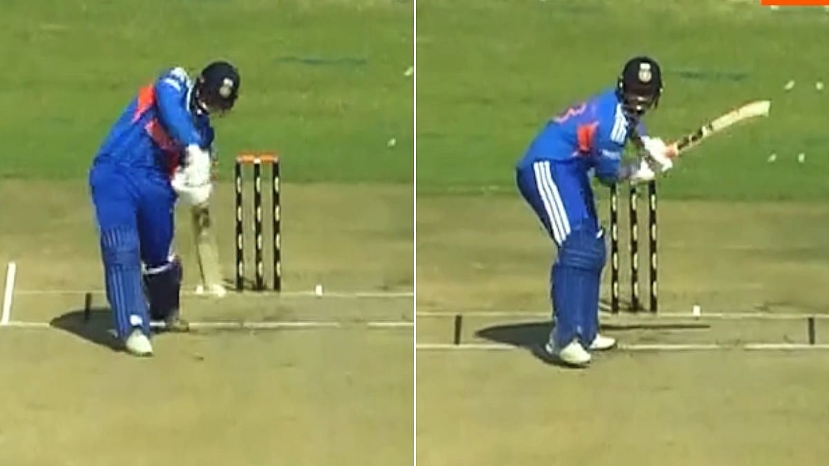 WATCH: Vaibhav Sooryavanshi Hits 4, 6, 4, 4 Before Getting Out In The Same Over IND Vs ZIM 2nd T20I