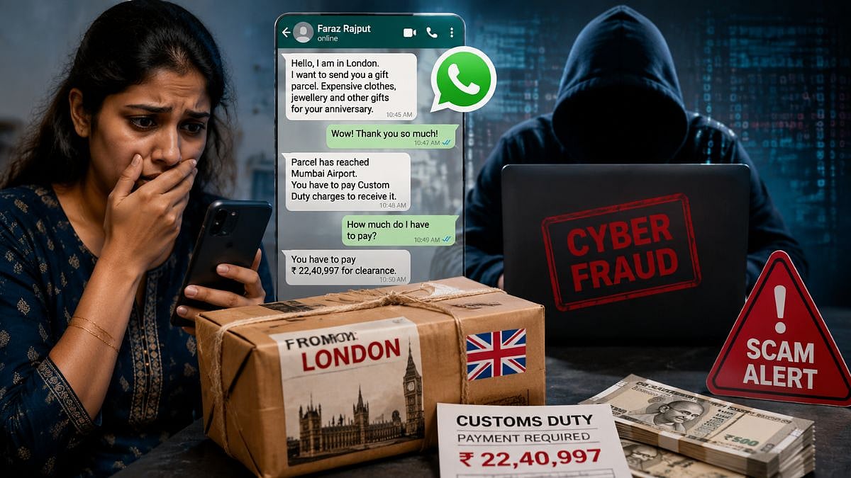 Bhiwandi Cyber Fraud: 26-Year-Old Woman Duped Of ₹22.40 Lakh In Fake London Gift Parcel Scam; Case Registered