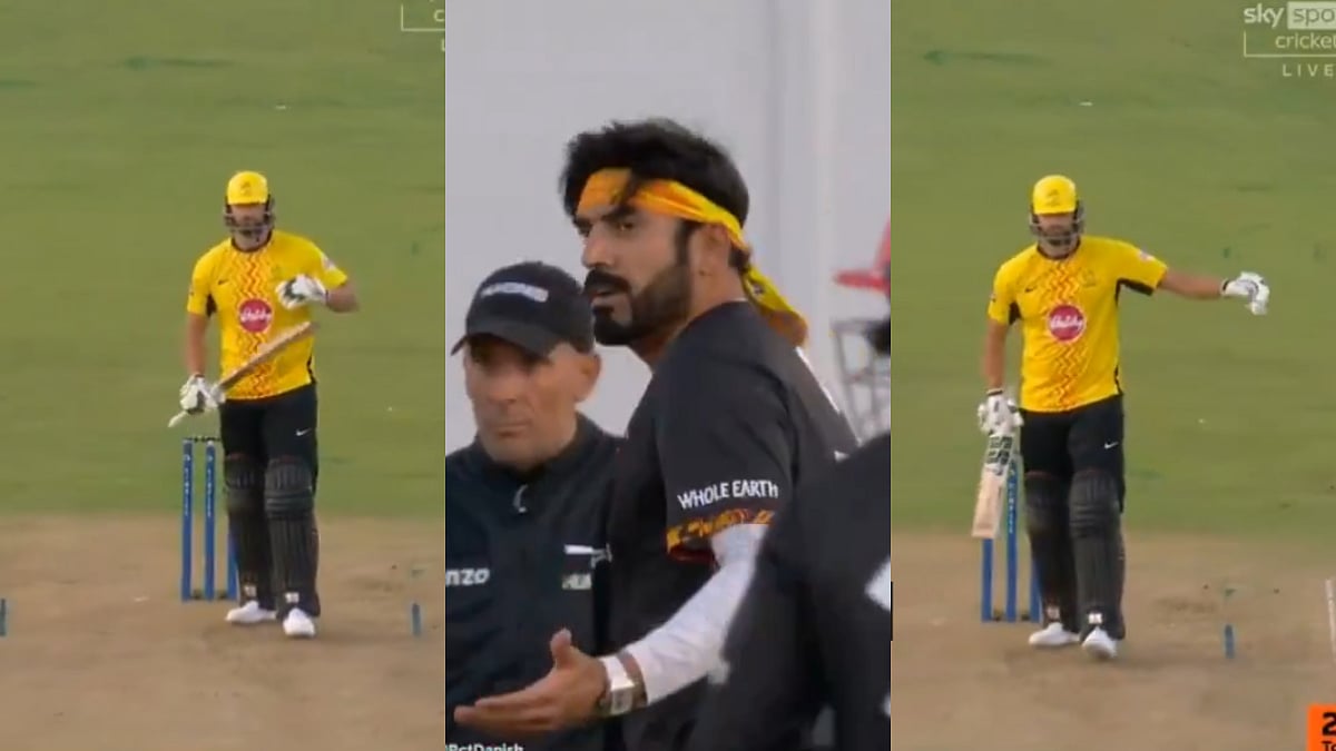 Tim David Gets Furious Over Usman Tariq's Bowling Action, Appeals For No Ball & DRS After Dismissal | VIDEO