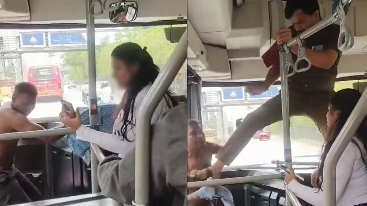 BMTC Bus Driver Intervenes After Woman Alleges Sexual Harassment On Bengaluru Bus, Video Goes Viral