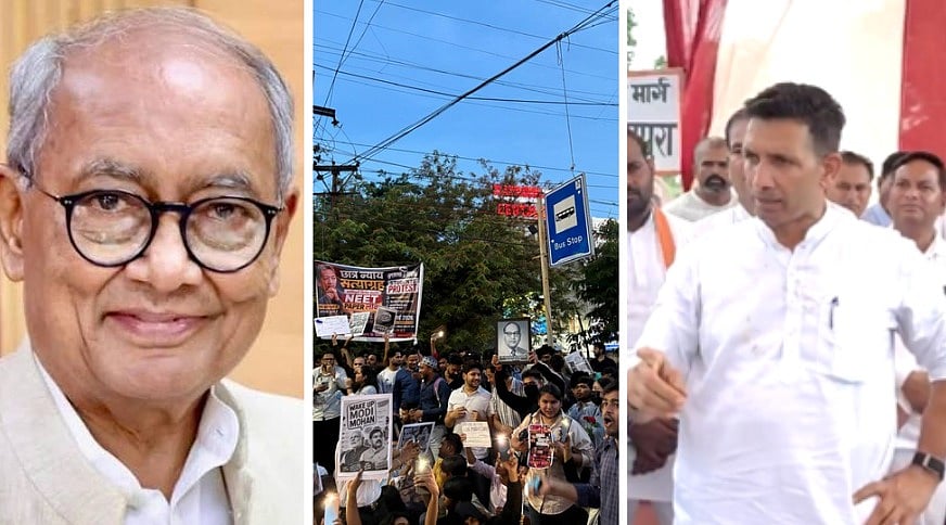'Victory Of Democracy...' Congress' Digvijay Singh Welcomes Dharmendra Pradhan's Resignation; Patwari Hits Out Over Violence On Students | VIDEO