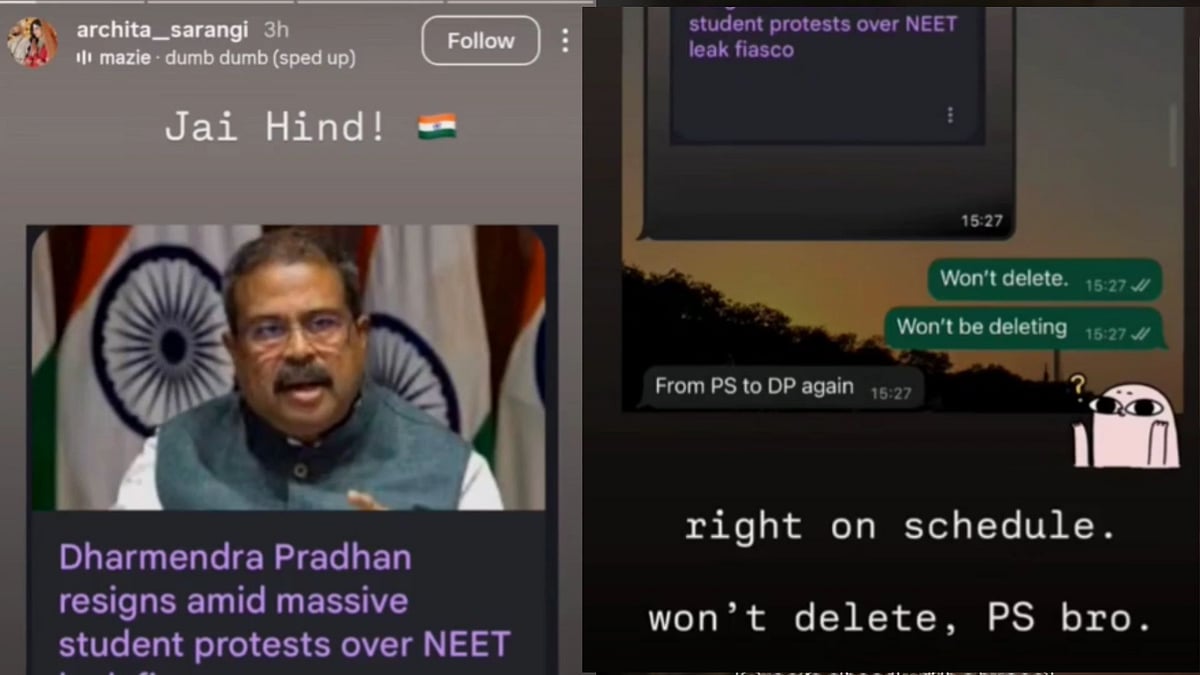'I Won't Delete': Odisha BJP MP's Daughter Backs CJP Protesters Over Dharmendra Pradhan's Resignation In  Alleged Instagram Post 