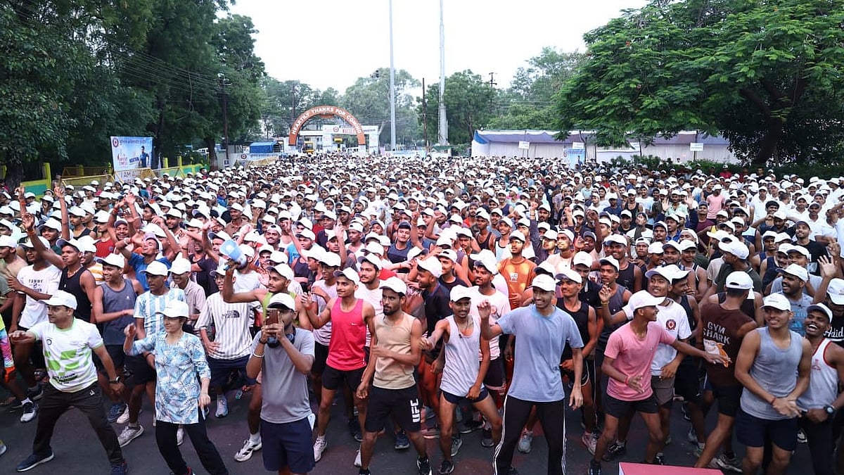 8,100 Join Indore Police's Anti-Drug Marathon 