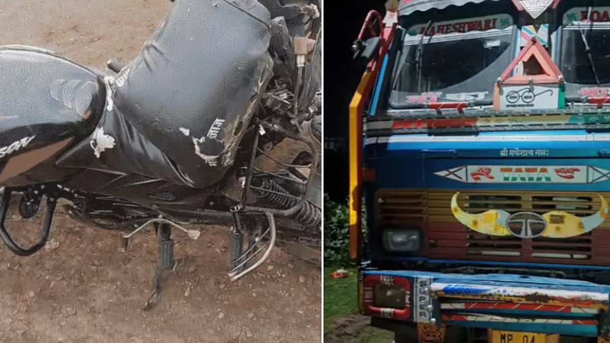 Contractor Dies, Cousin Injured As Speeding Truck Hits Motorcycle In Bhopal