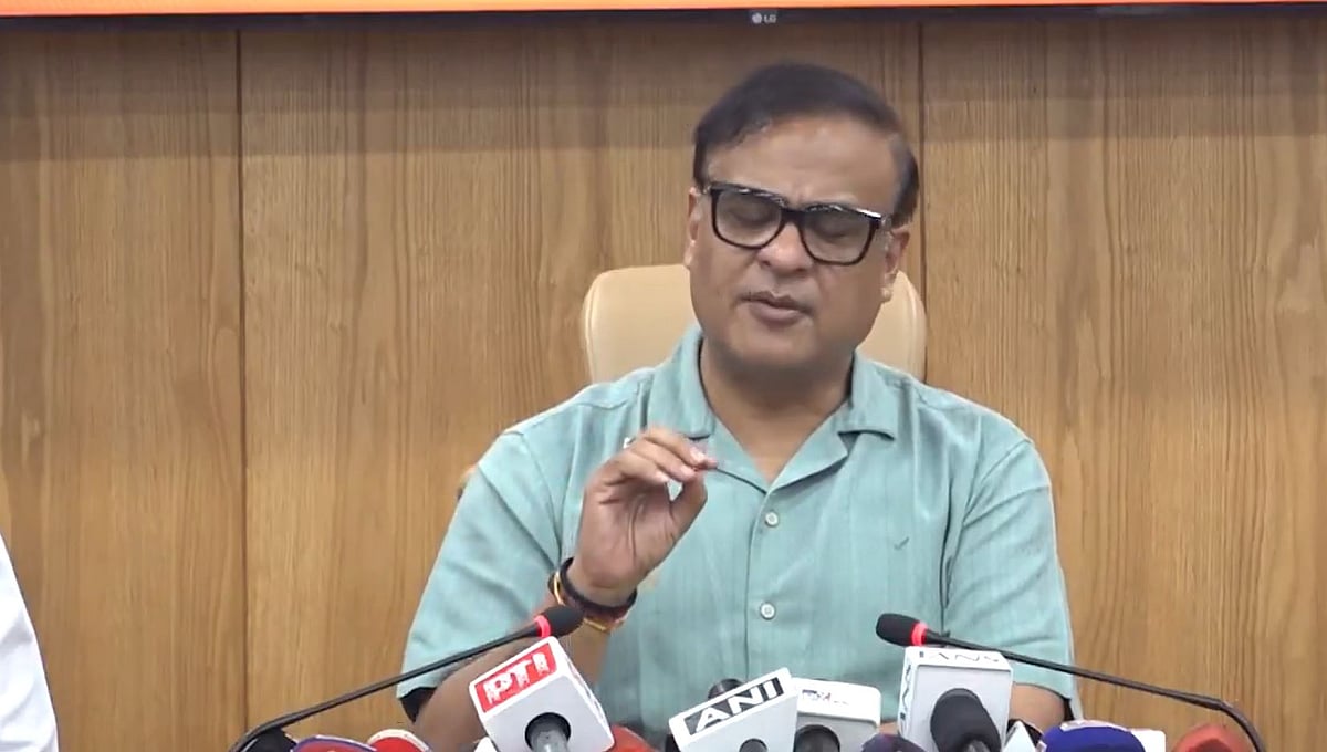 Himanta Sarma Says Minister Shouldn't Be Blamed After Daughter Raises Anti-Modi Slogans At NEET Protest