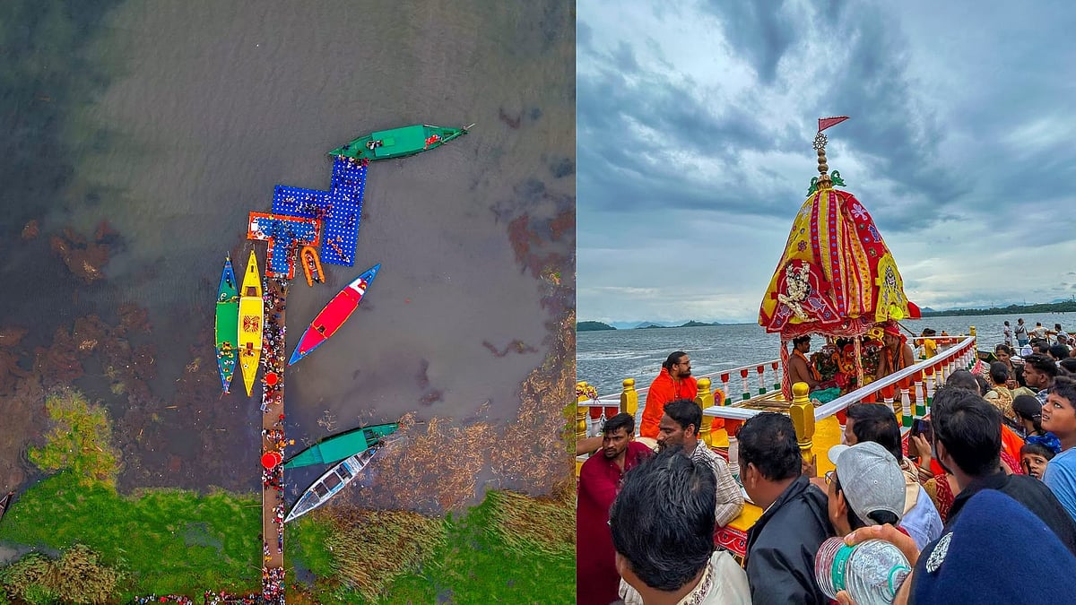 Only Floating Rath Yatra In The World: Know About Kankana Shikhari Dham Inside Chilika Lake